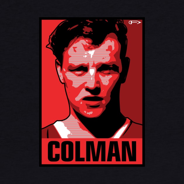 Colman - MUFC by David Foy Art